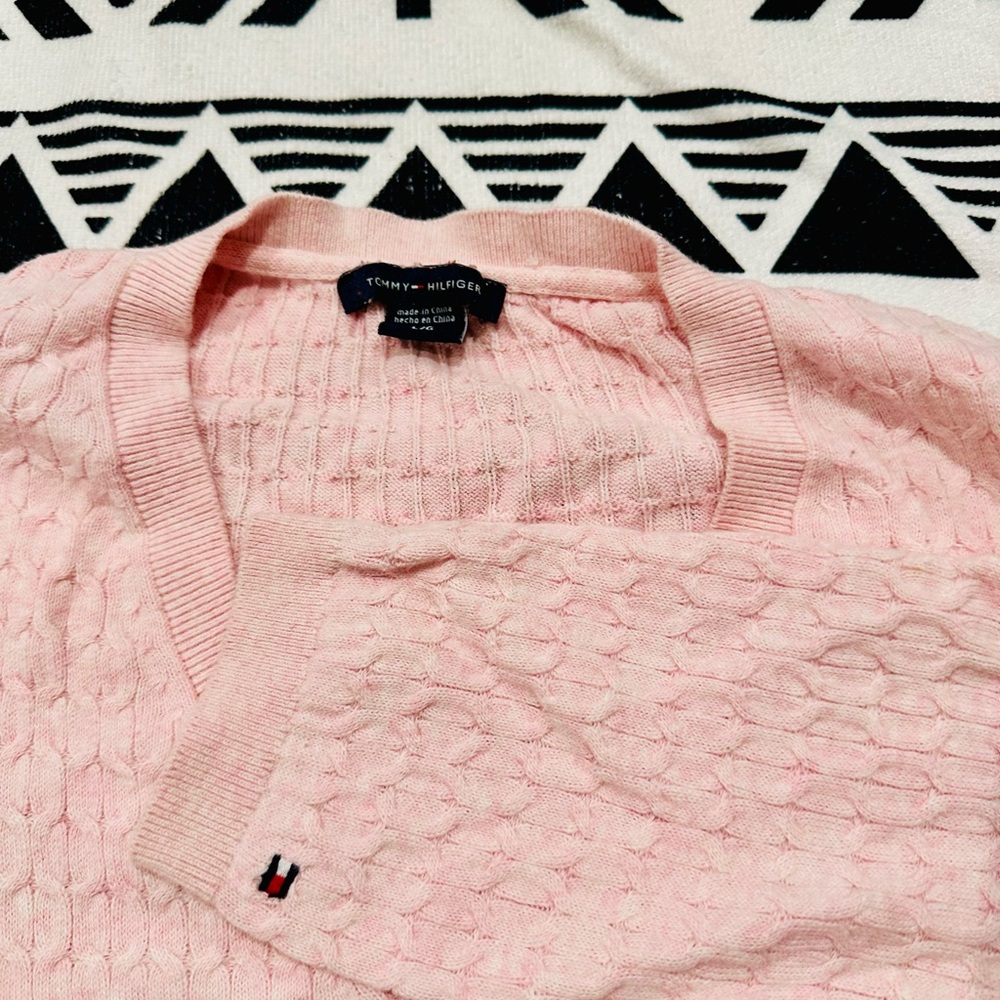 Tommy Hilfiger Pink Sweater